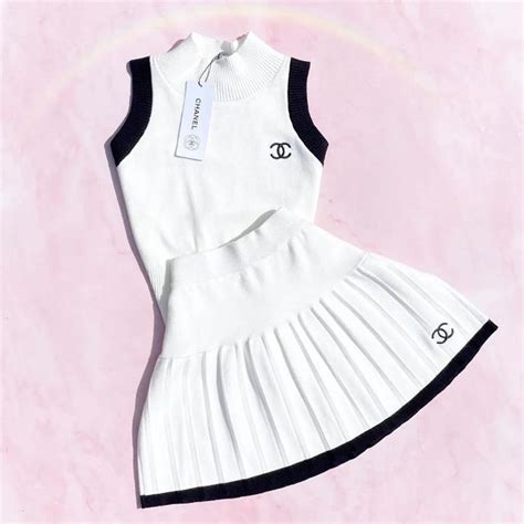chanel tennis shorts